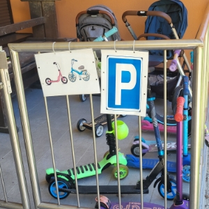 Tudi pri nas imamo parkirišče lepo oznaceno