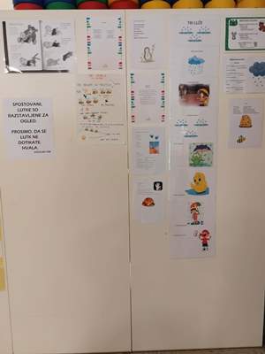 Slikopisi različnih pesmic, bibarij…