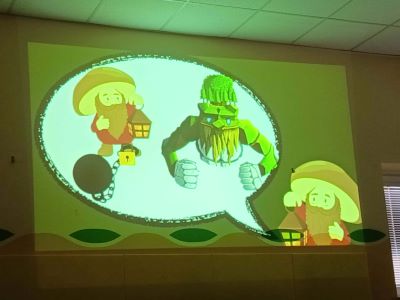 Mala Marjetica – prihod Palčka Kazalčka