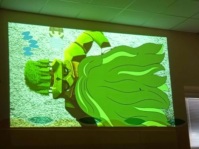 Mala Marjetica – prihod gozdnega moža