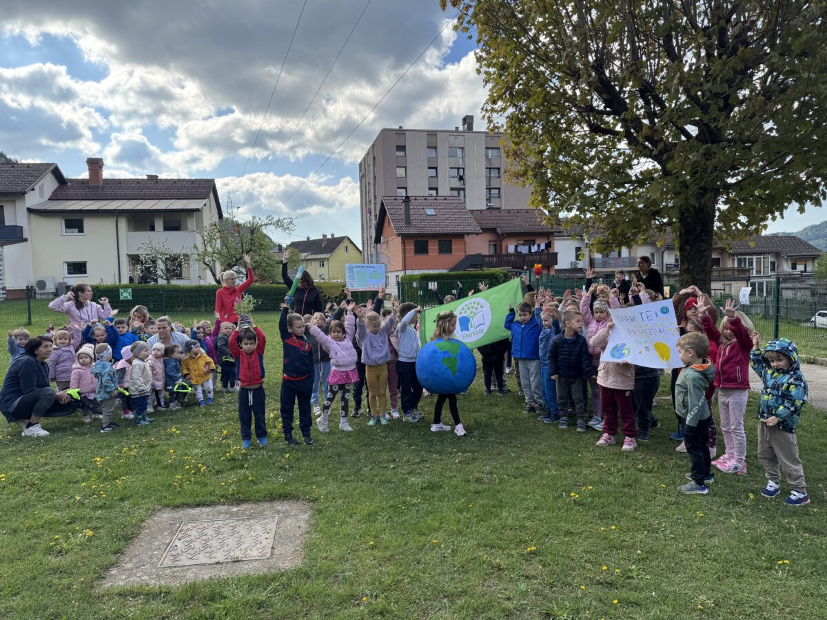 Svečana otvoritev podnebnega teka