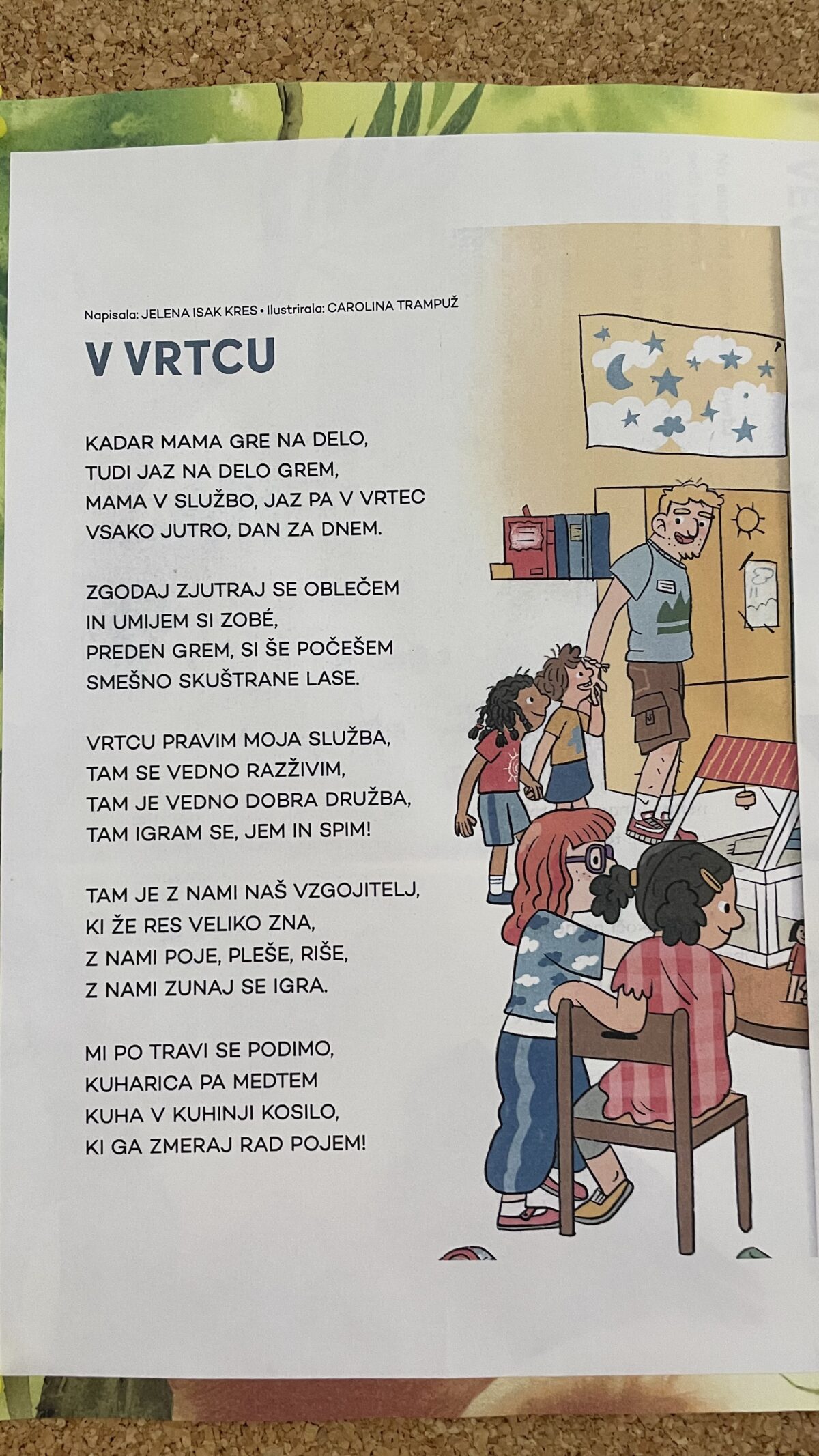Napis-oglasna-deska-medvedek-V-vrtcu-J.-I.-Kre