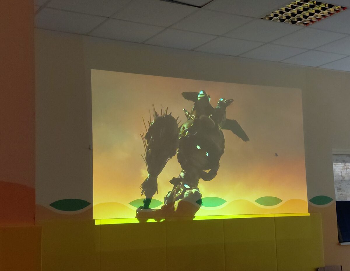 Kino predstava – utrinek iz risanke2