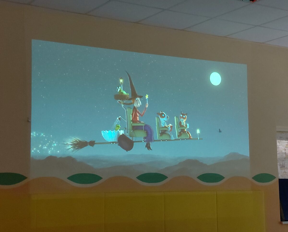 Kino predstava – zaključek risanke